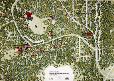 color country masterplan site plan architect